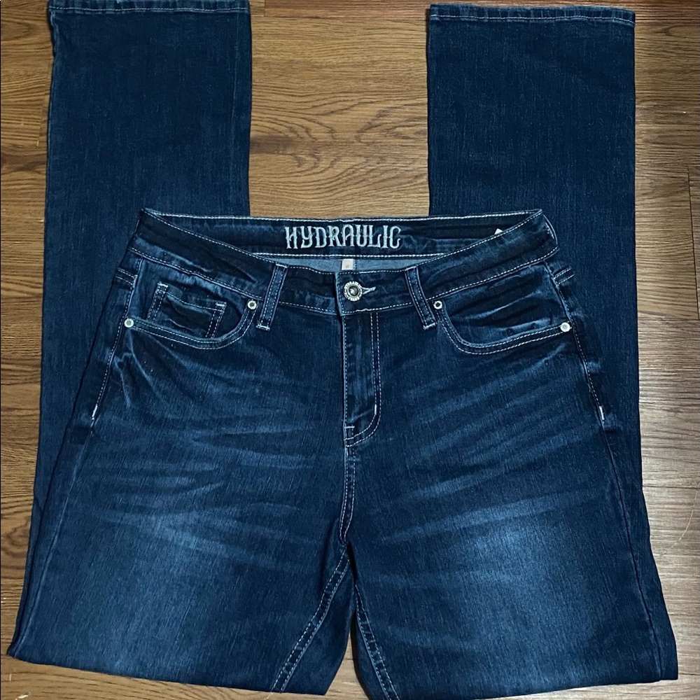 Boot Cut Blue Jeans Size 10